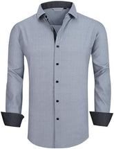 Alex Vando Mens Printed Dress Shirts Long Sleeve Regular Fit Button Down Shirt
